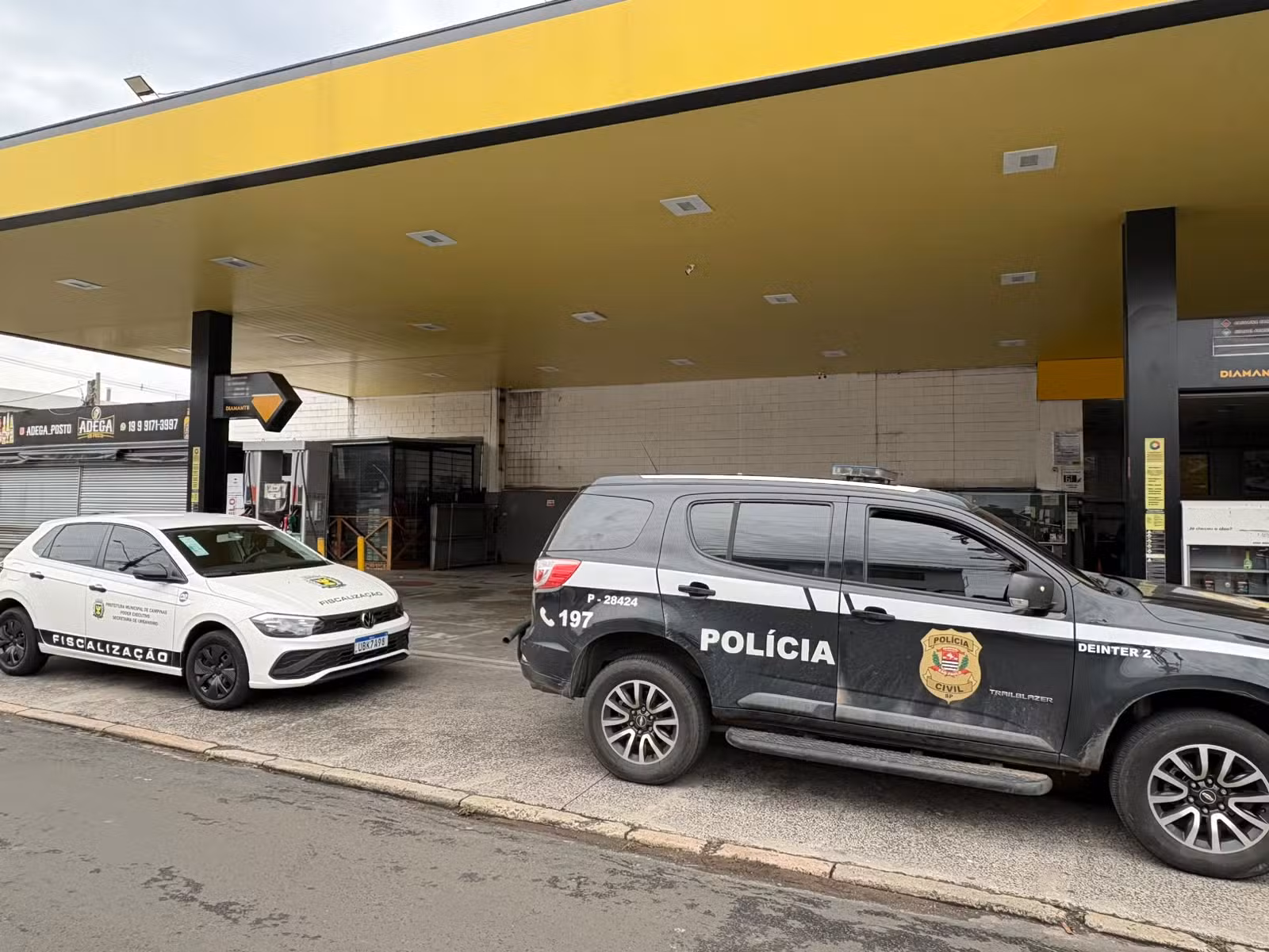 Polícia prende homem e interdita posto que fraudava bombas de combustíveis em Campinas