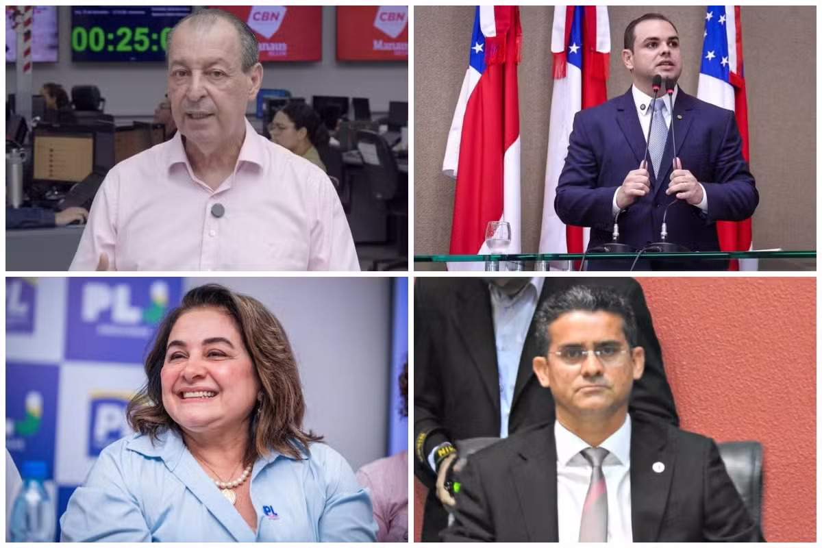 Quaest no AM: Omar, 26%; Cidade, 18%; Maria do Carmo, 16%; David, 15%