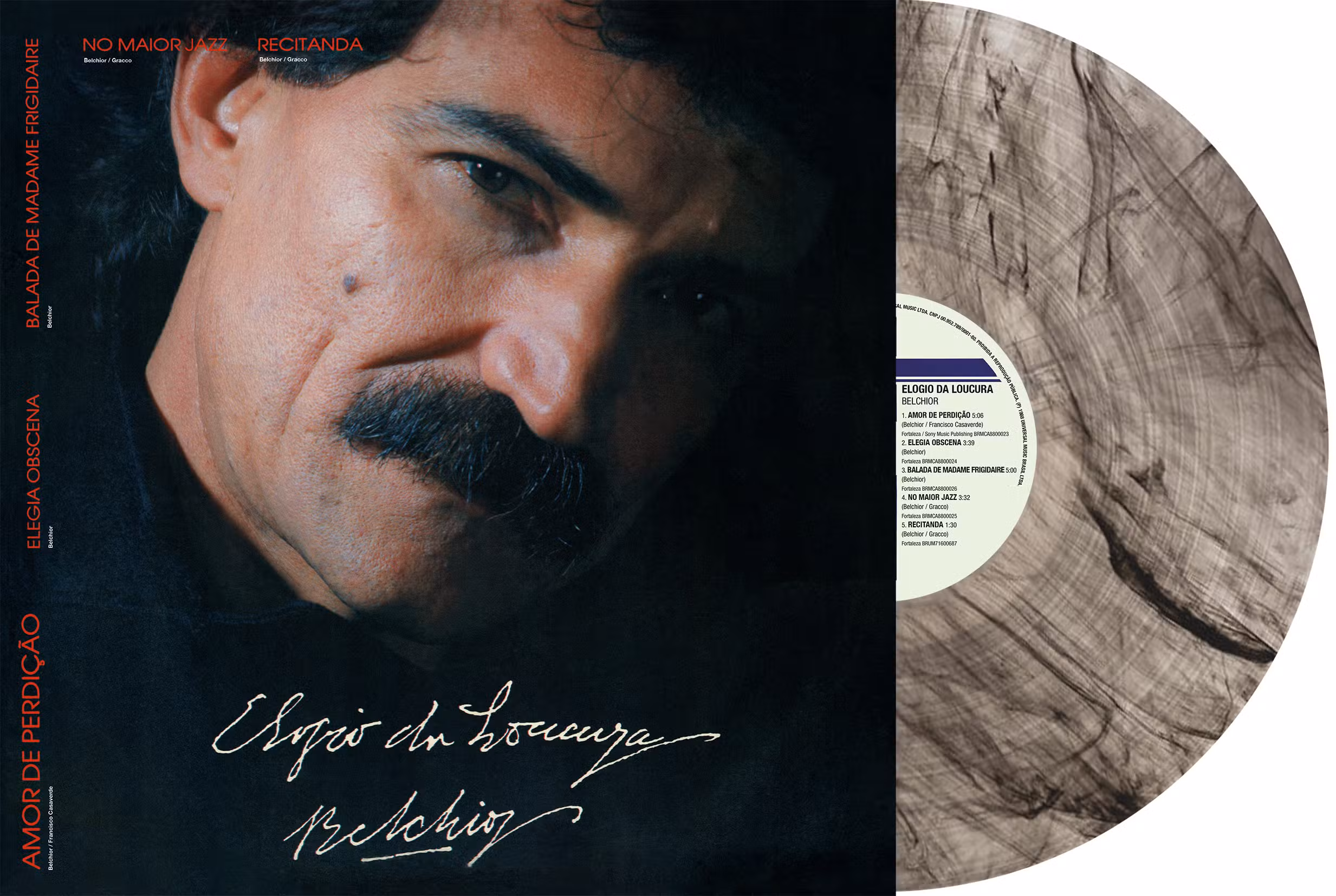 Belchior é revivido com reedição em LP de álbum de 1988 em que citou poetas, Bob Dylan, Freud e Martin Luther King