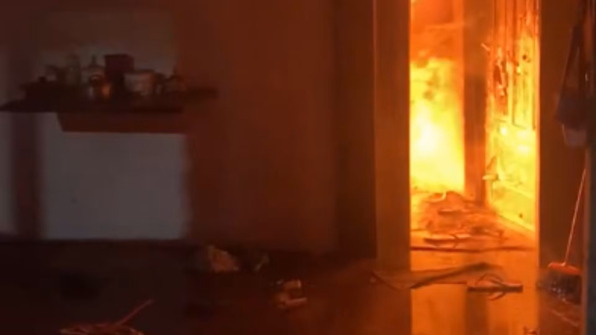 Homem é preso suspeito de atear fogo na casa de ex-companheira dois dias depois dela receber medida protetiva