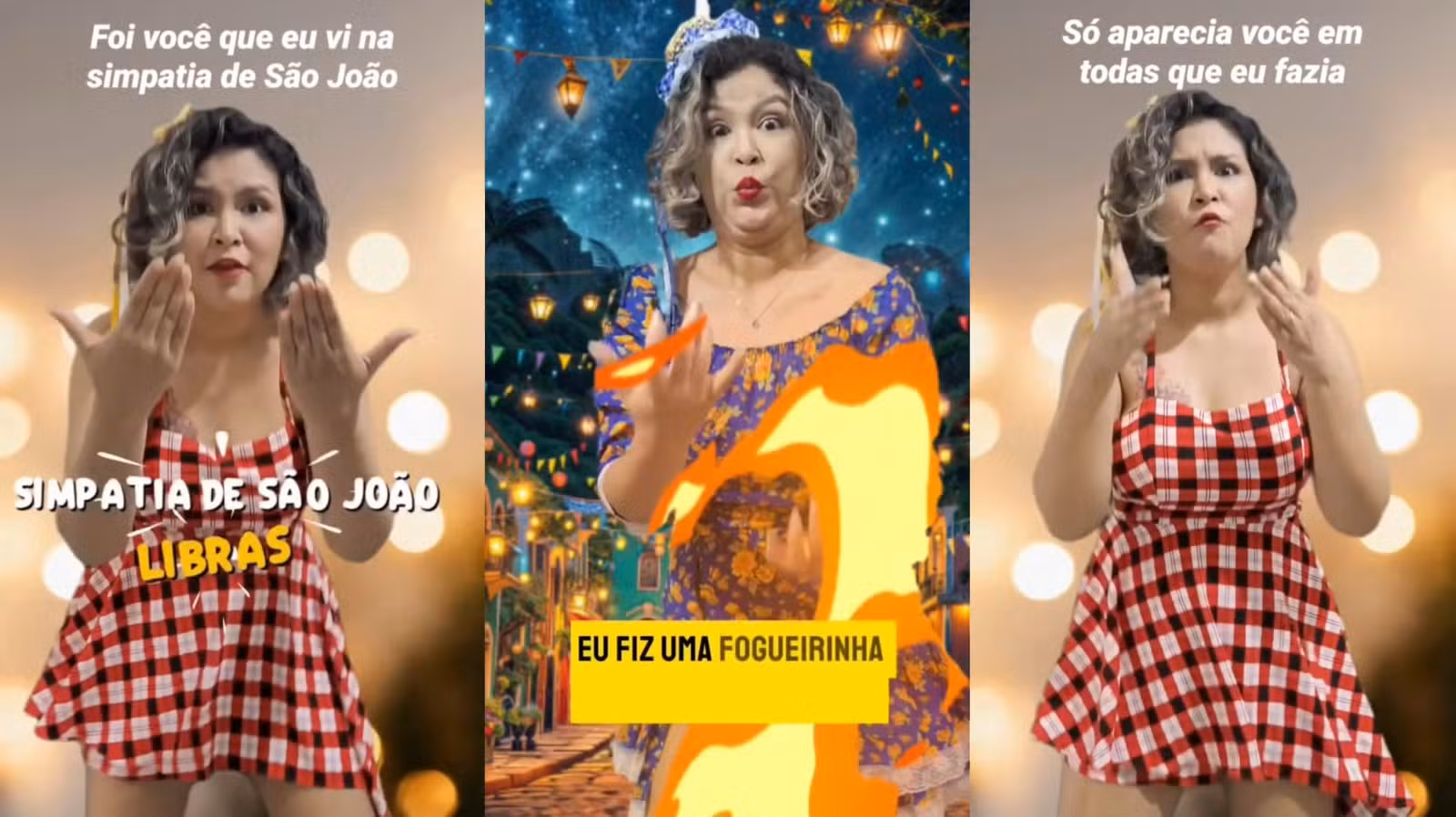 Intérprete de Libras do Amapá leva músicas de São João às redes sociais: ‘nossa identidade cultural’