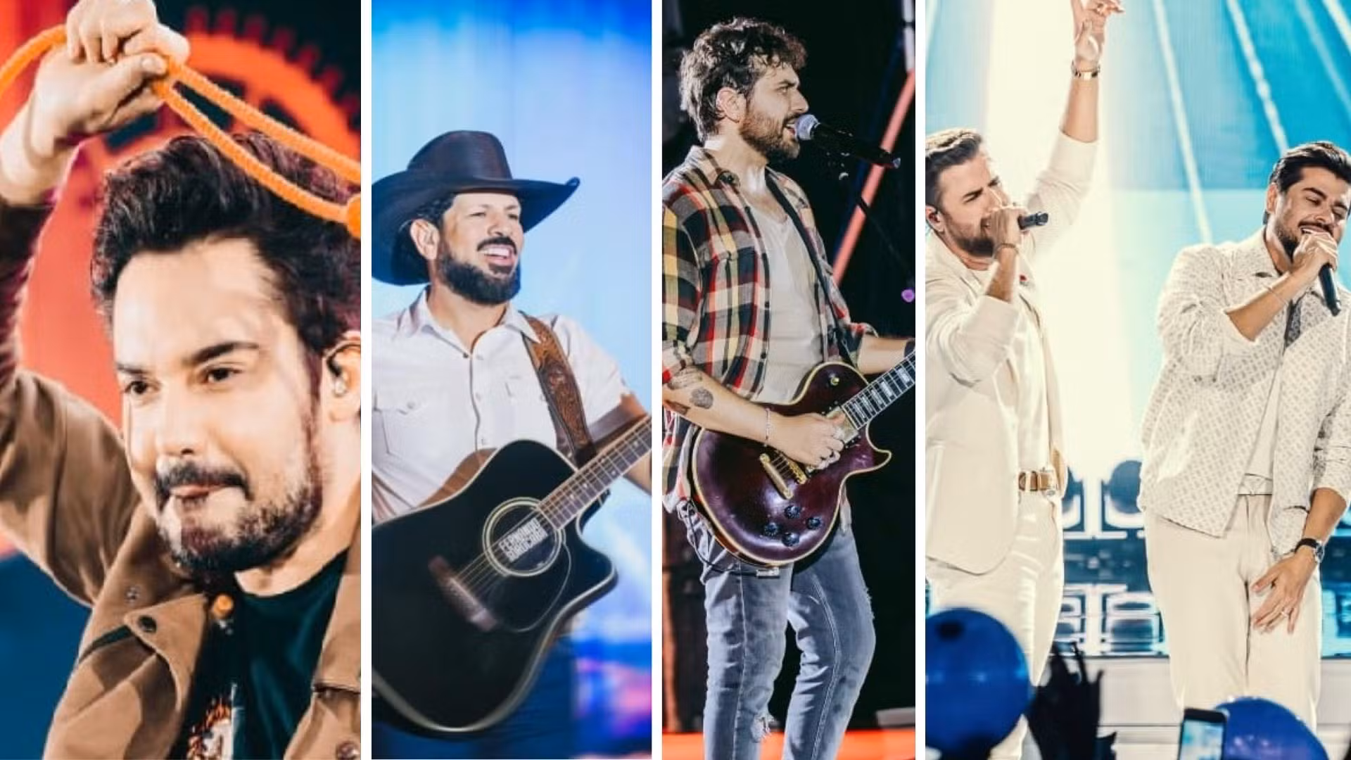 Fernando & Sorocaba, Gustavo Mioto e Zé Neto & Cristiano são atrações do aniversário de Santa Isabel