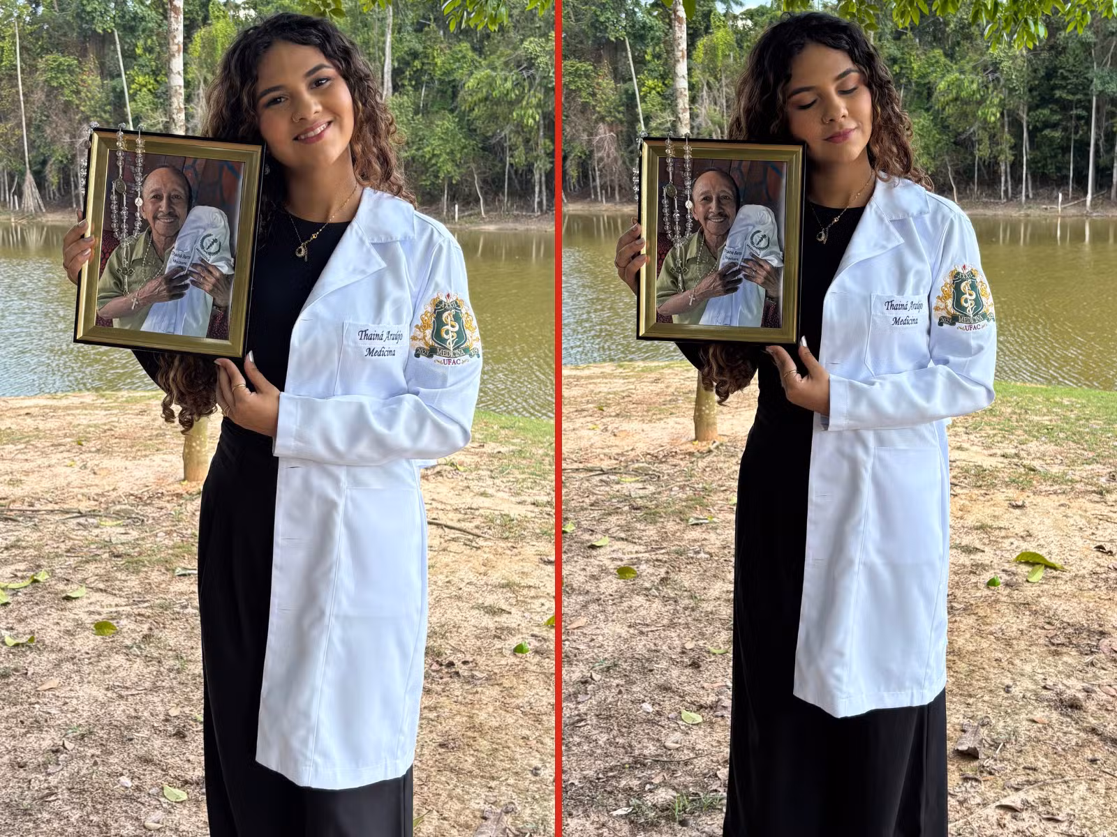 Estudante de medicina da Ufac honra pai zelador e segue sonho no curso após luto: ‘Sempre acreditou em mim’