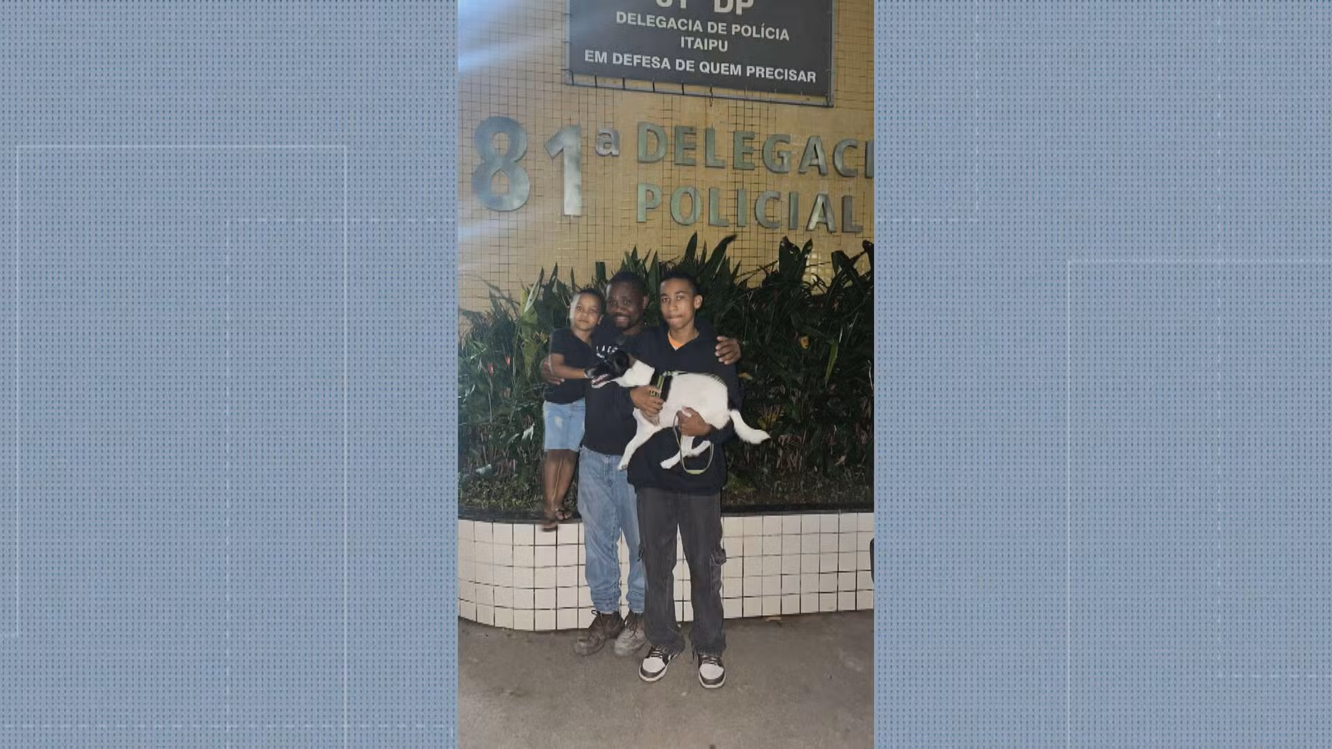 Polícia é acionada para devolver cachorro a tutores