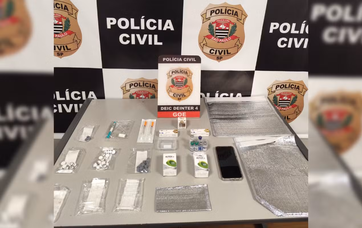 Polícia investiga suposto esquema de venda irregular de remédios emagrecedores após apreensão em Bauru