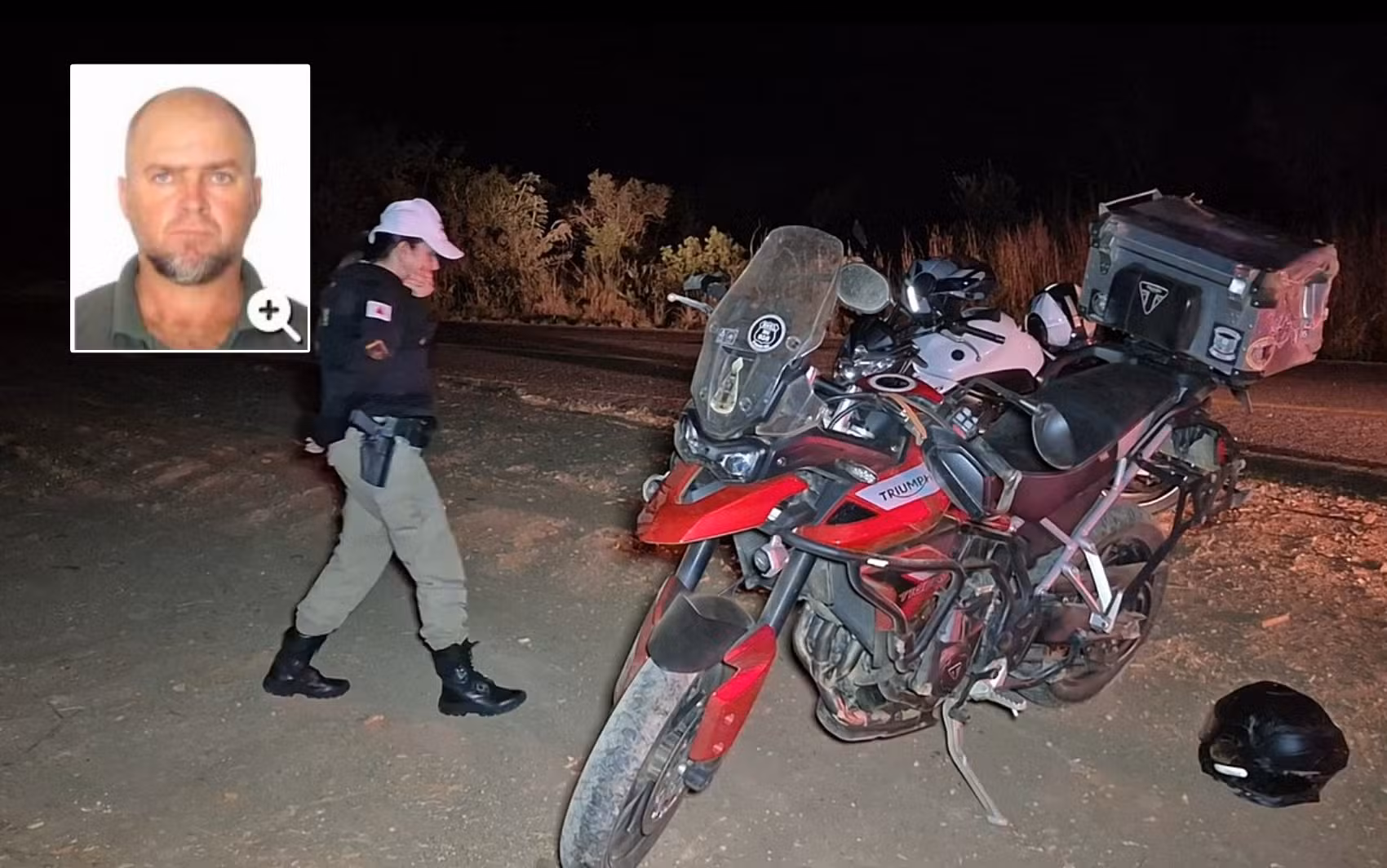 Homem de 45 anos morre após perder controle da moto na MGC