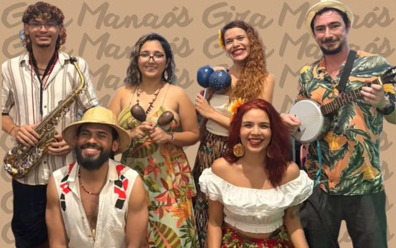 Carimbolou! leva oficinas e roda de carimbó ao Centro de Manaus