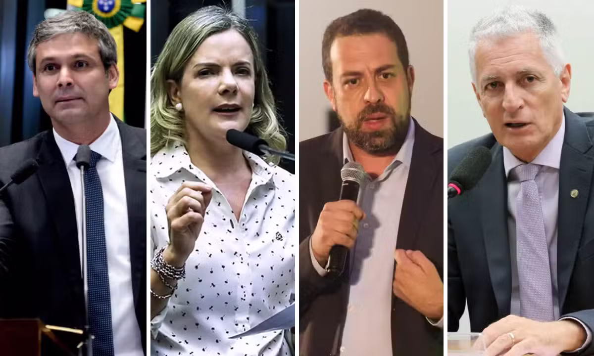 TSE manda Gleisi e Boulos apagarem posts que associam Flávio Bolsonaro ao crime organizado