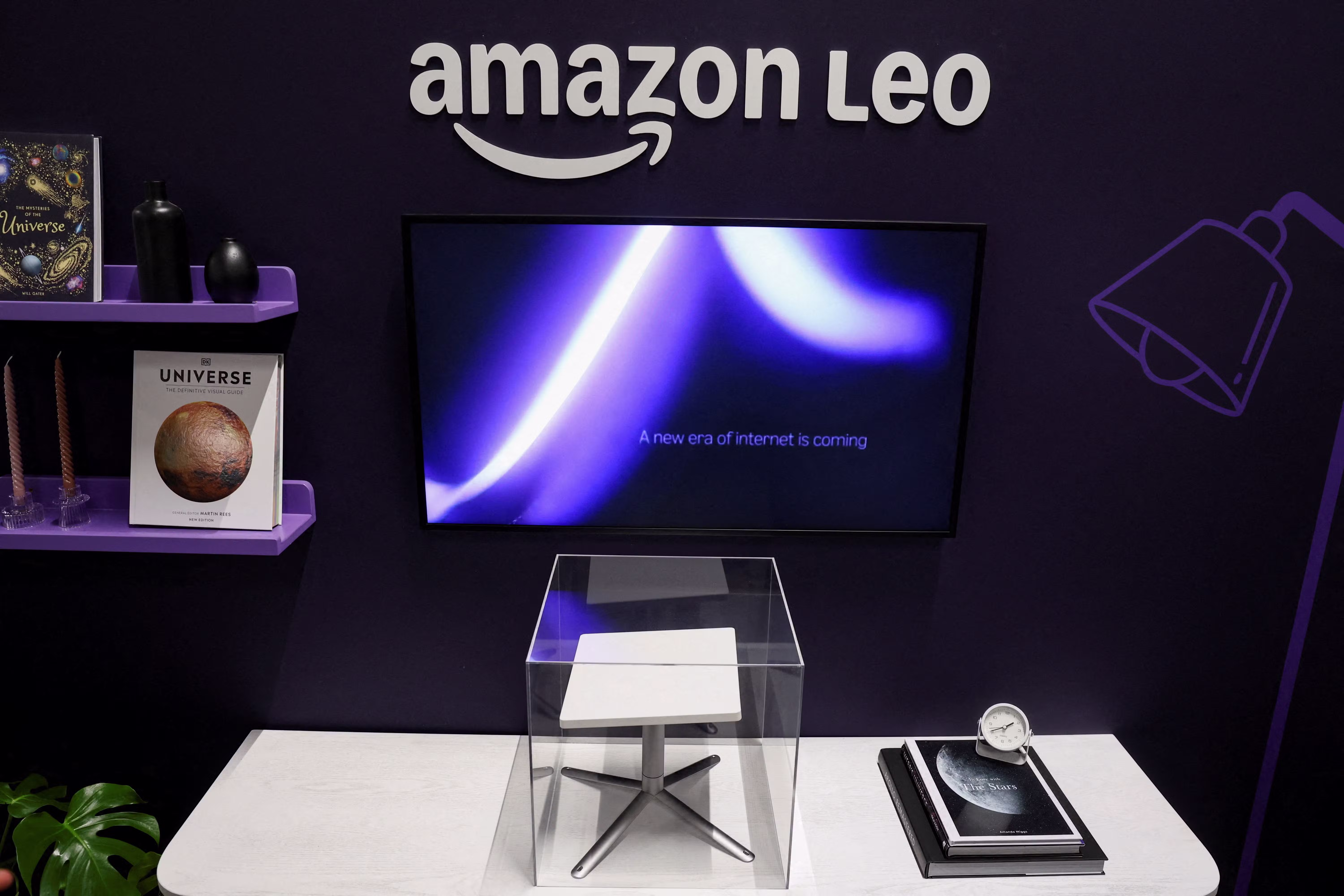 Amazon quer lançar mais de 5 mil satélites para levar sinal de internet direto a celulares