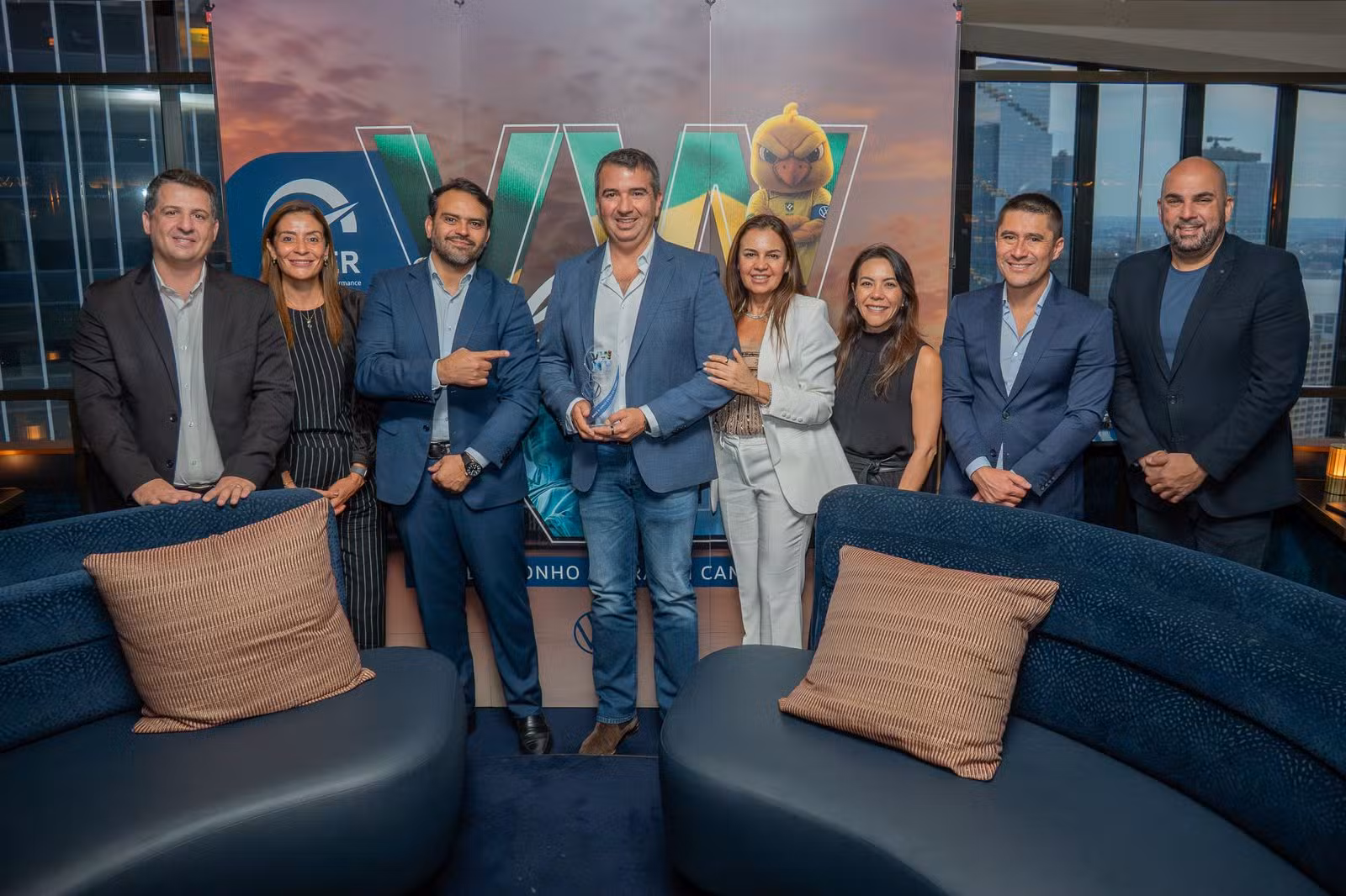 Pela 5ª vez a Concessionária recebe a premiação nacional da Volkswagen do Brasil