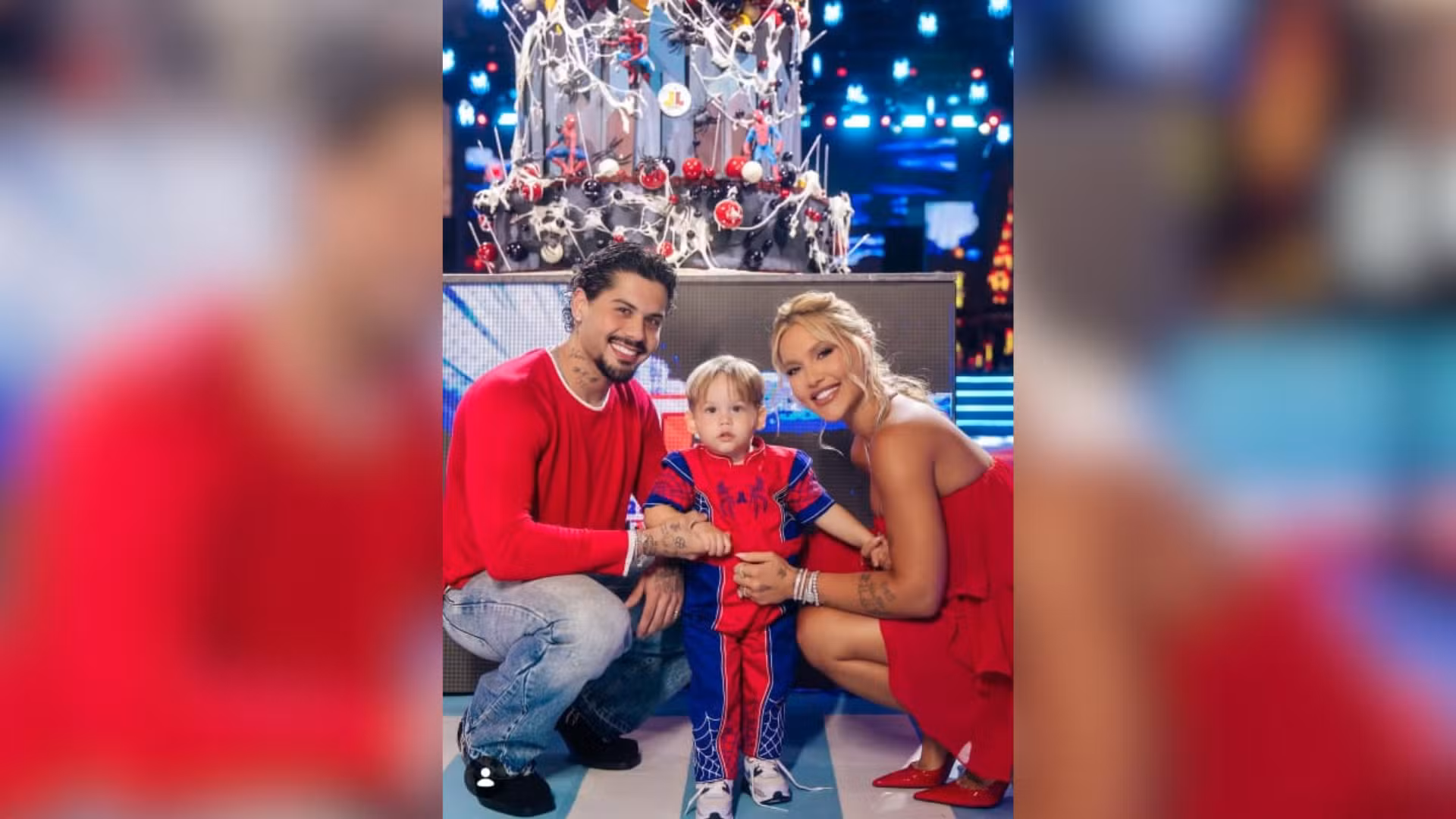 Virginia e Zé Felipe se reúnem para festa de 2 anos do filho José Leonardo, em Goiânia; veja fotos