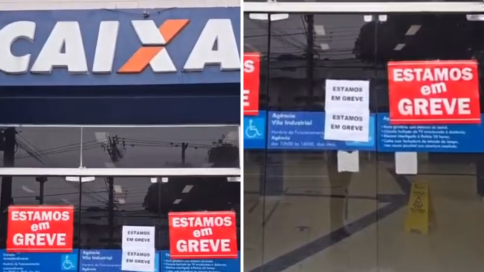 Funcionários da Caixa entram em greve no Vale do Paraíba e Litoral Norte de SP