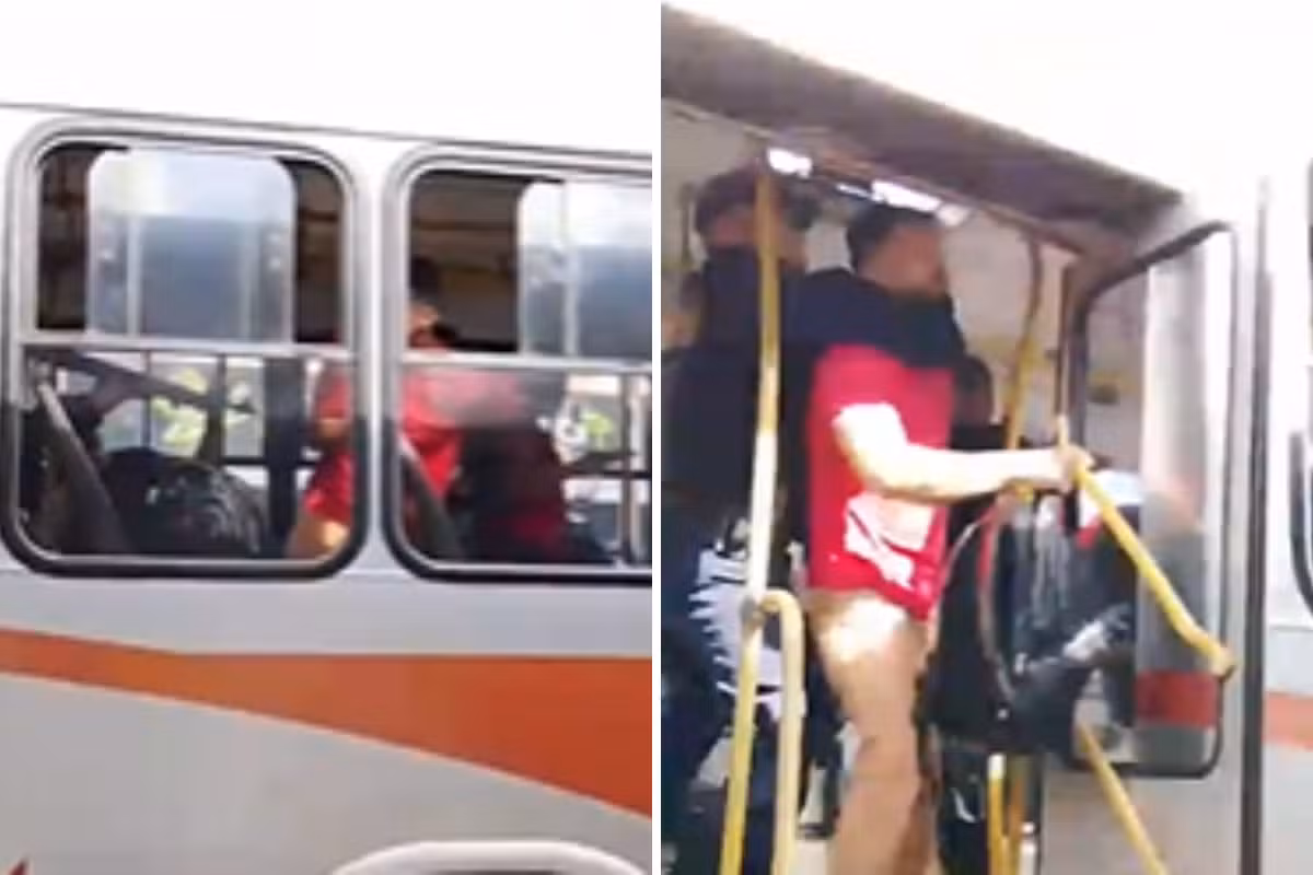 VÍDEO: Fiscalização de ambulantes termina com disparo dentro de ônibus em Campo Grande