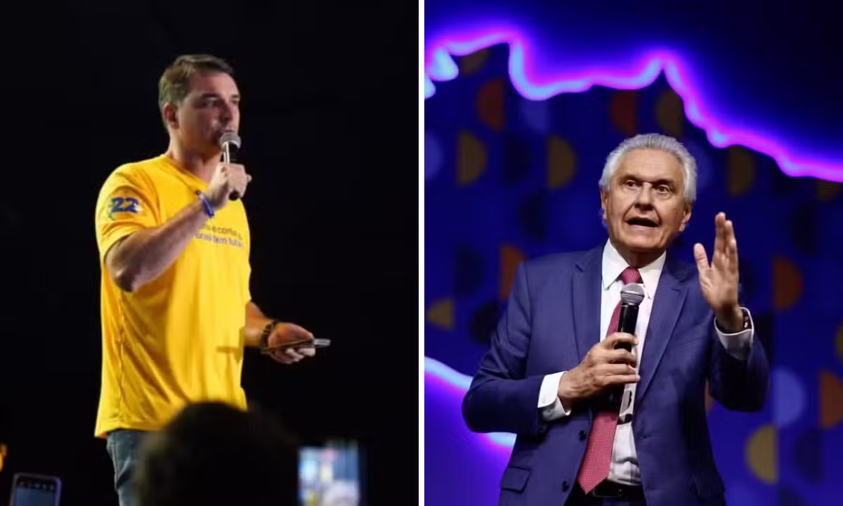 Flávio Bolsonaro e Caiado realizam convenções partidárias neste final de semana; entenda como funcionam