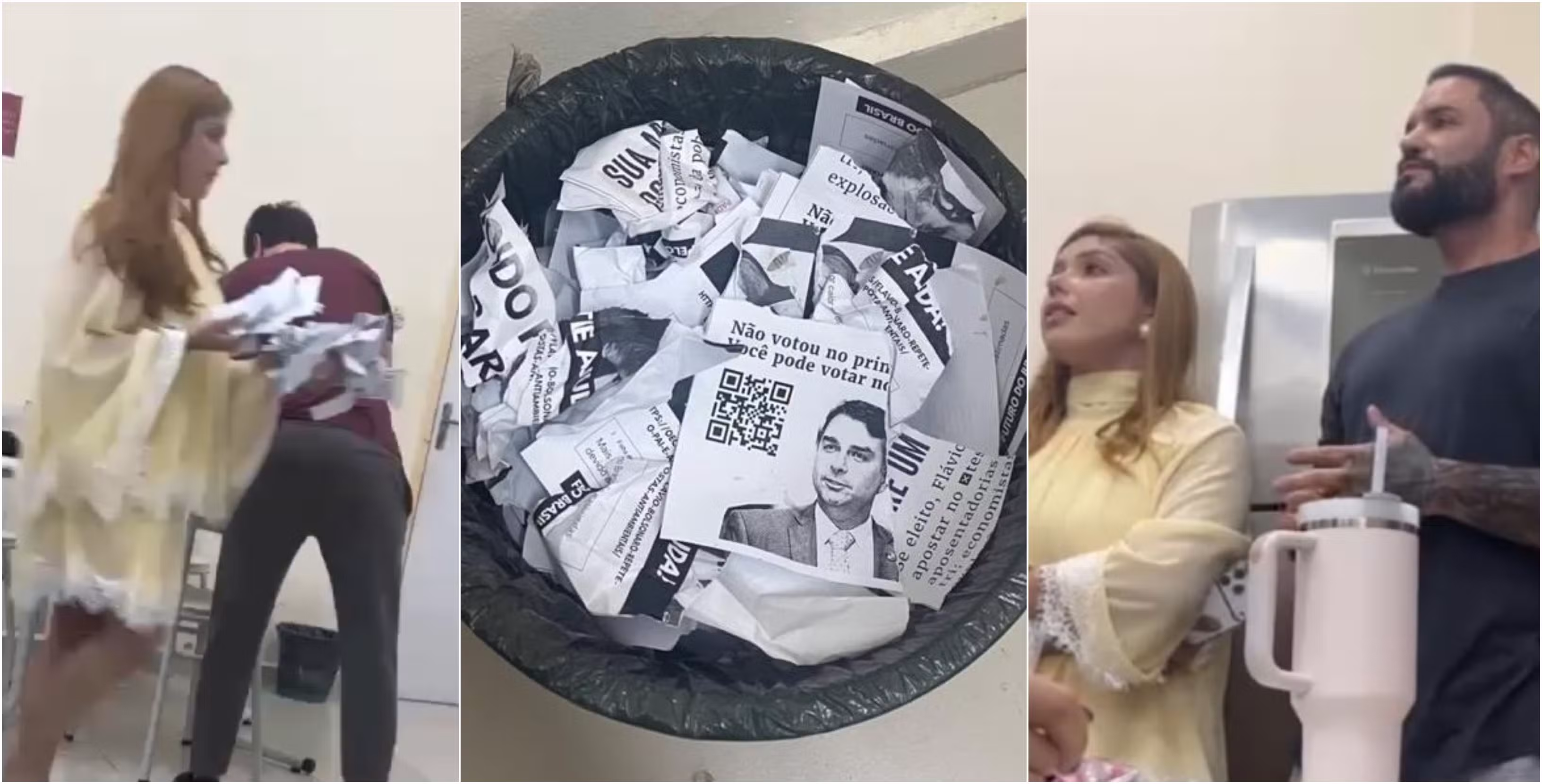Estudantes denunciam deputado e ex-candidata por rasgarem panfletos na UFRR: 'Insegurança'