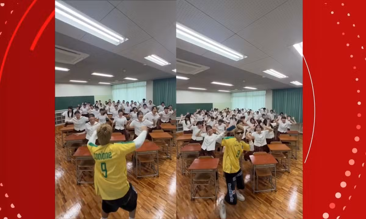 Influenciador japonês viraliza ao dançar hit de banda de pagonde baiano e Bruno Magnata reage