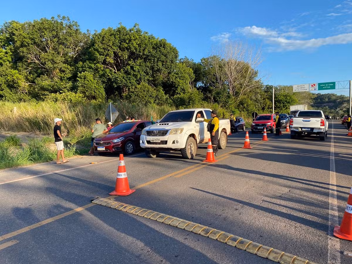 14 motoristas são autuados por embriaguez ao volante na PA