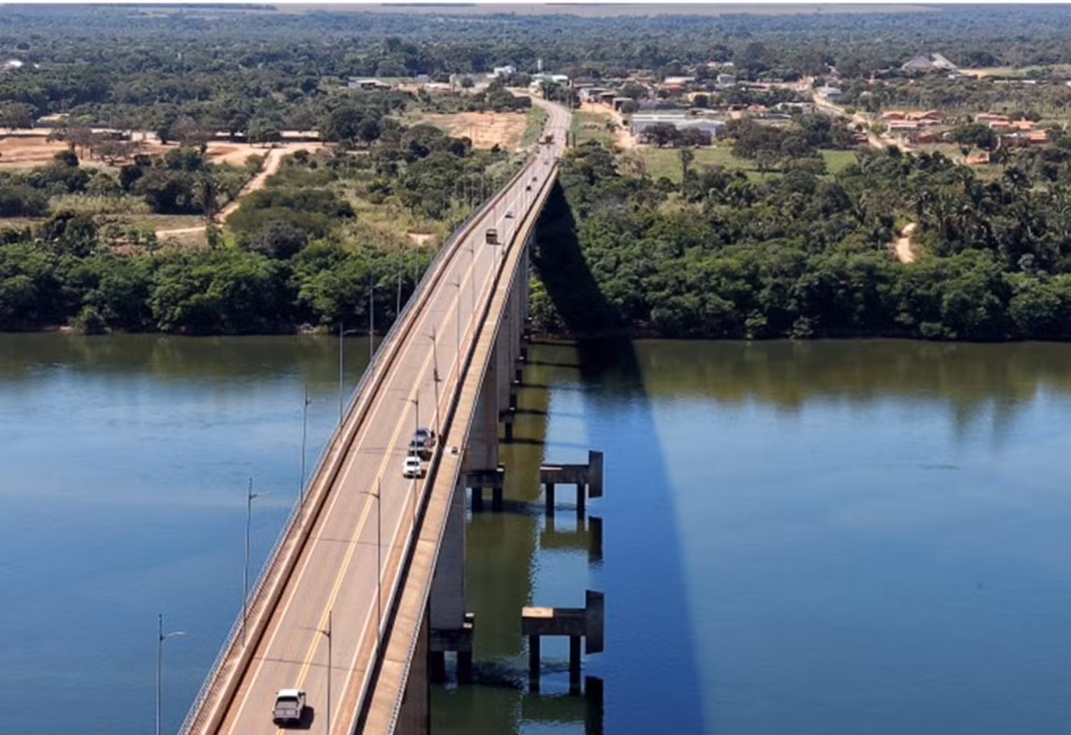 Ponte que será reconstruída no Rio Tocantins foi inaugurada há menos de 20 anos e custou R$ 92 milhões