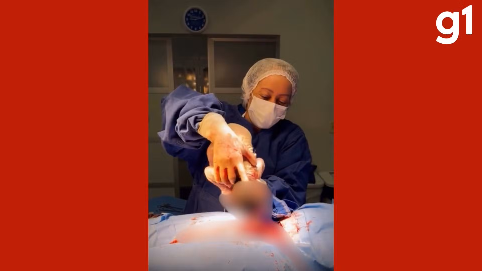 VÍDEO: bebê ‘nasce dentro de bolha?