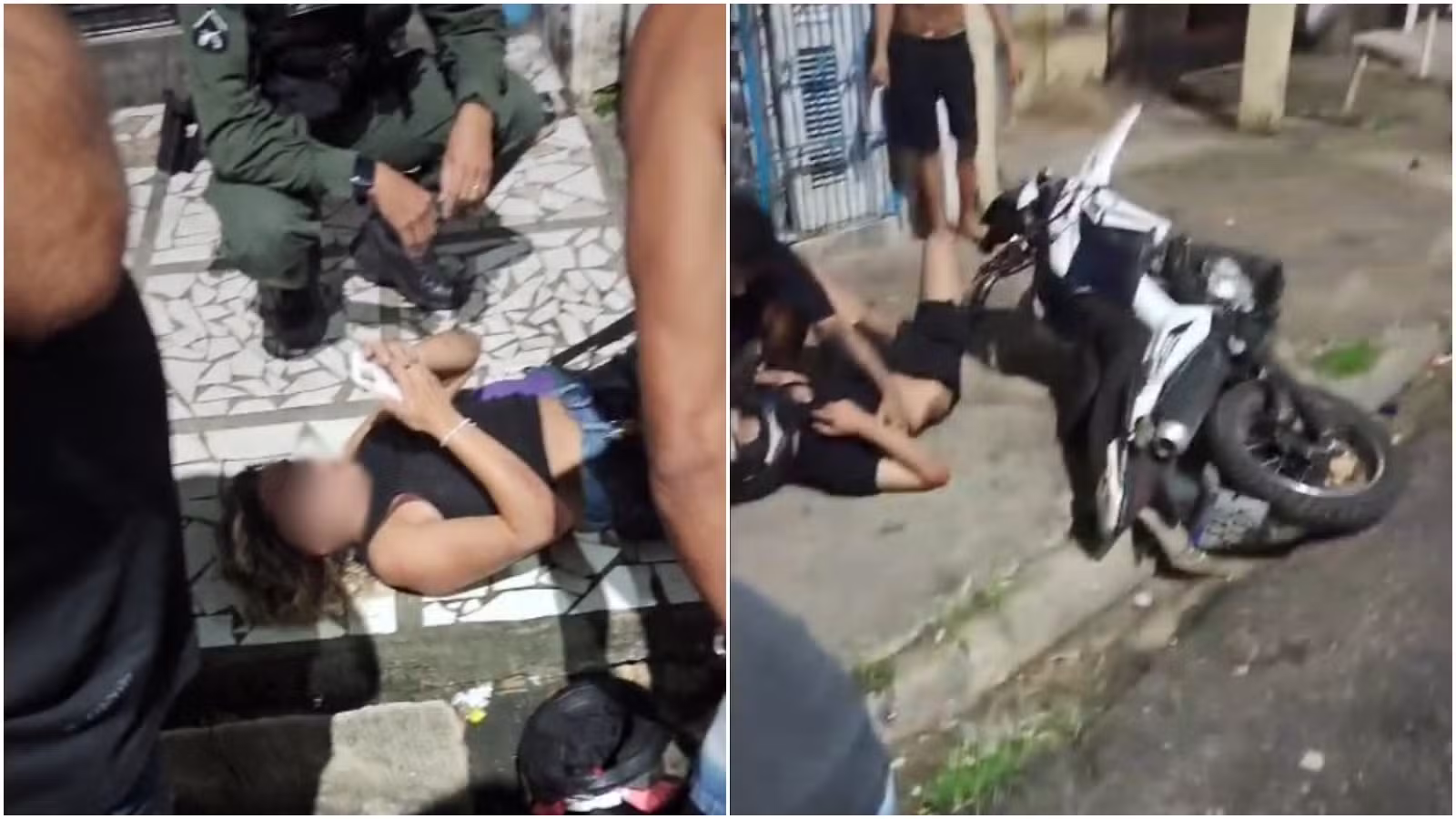 Motociclista morre e passageiros ficam feridos em colisão entre motos em Fortaleza