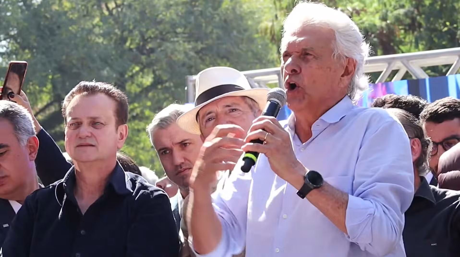PSD lança candidatura de Ronaldo Caiado à Presidência da República