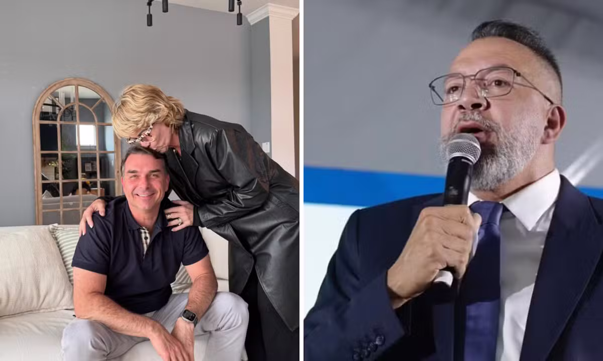 Ex-prefeito alvo da PF anunciou mãe de Flávio Bolsonaro como suplente ao Senado