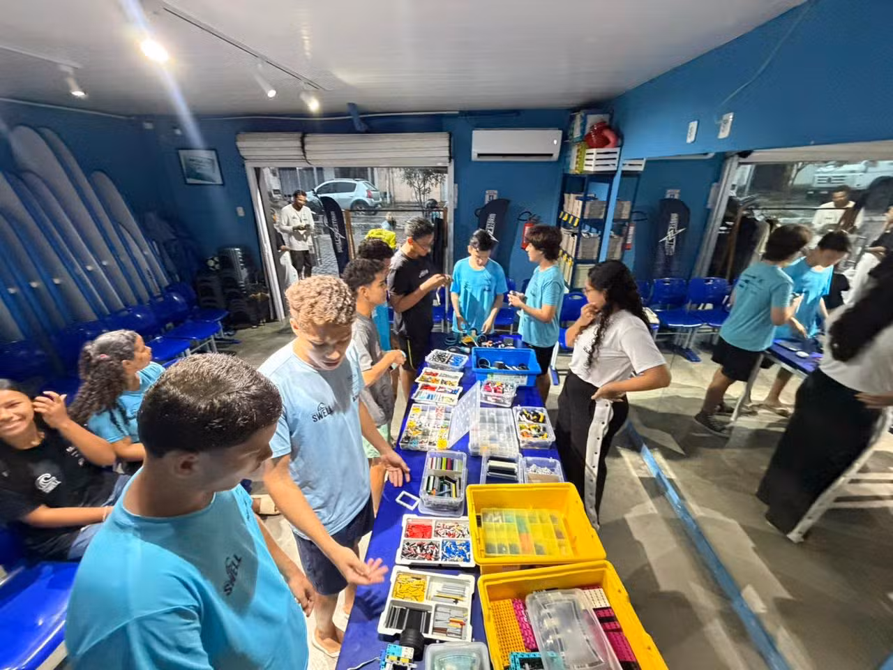 Jovens de Baía Formosa representam o RN na Olimpíada Brasileira de Robótica com o Projeto Swell