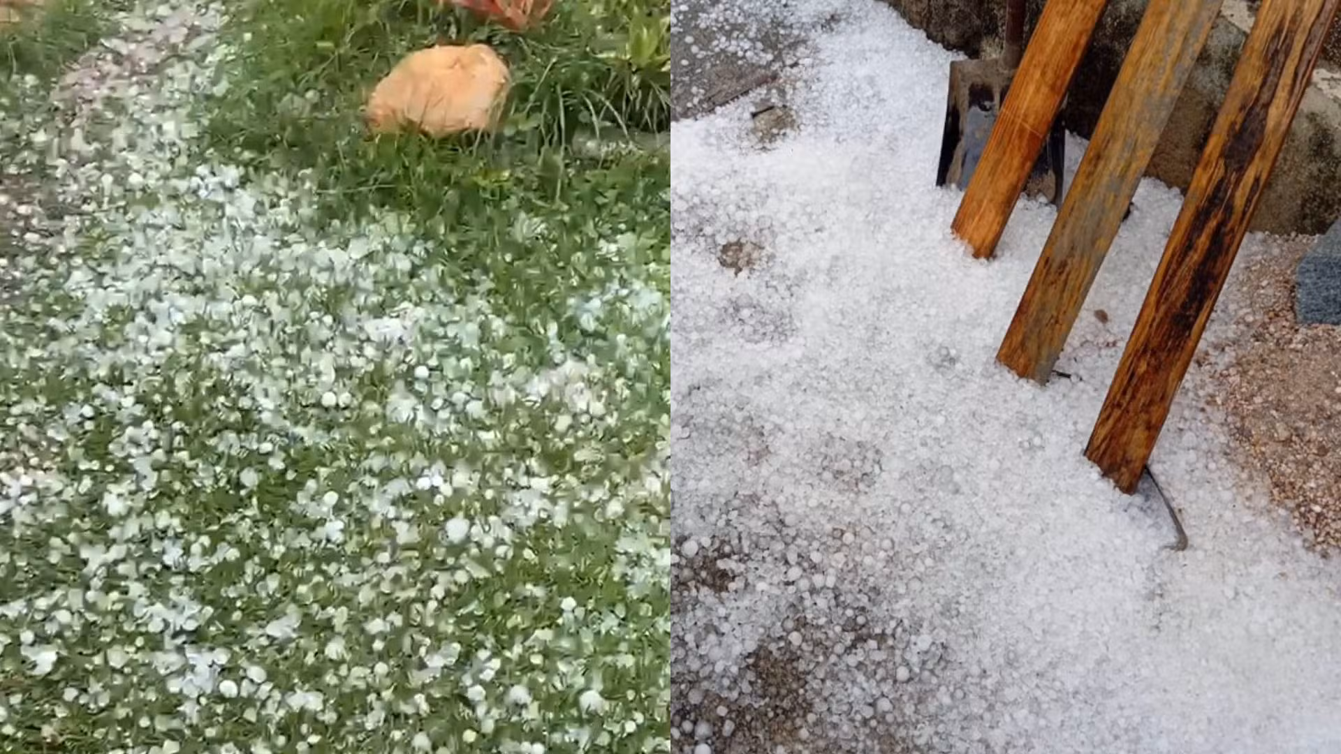 Grande BH tem temporal com granizo e rajadas de vento