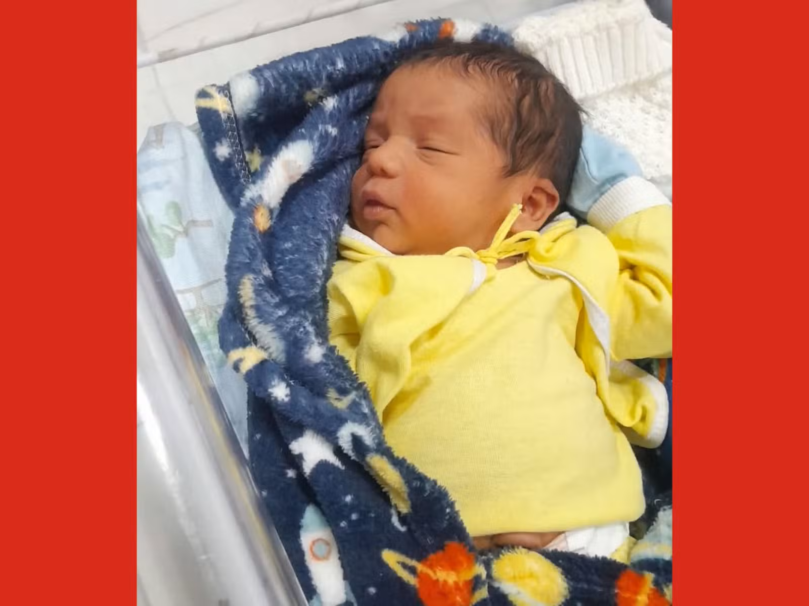 Bebê de 40 dias com malformação no coração está na UTI e aguarda cirurgia fora do Acre: 'Manter nosso filho vivo'