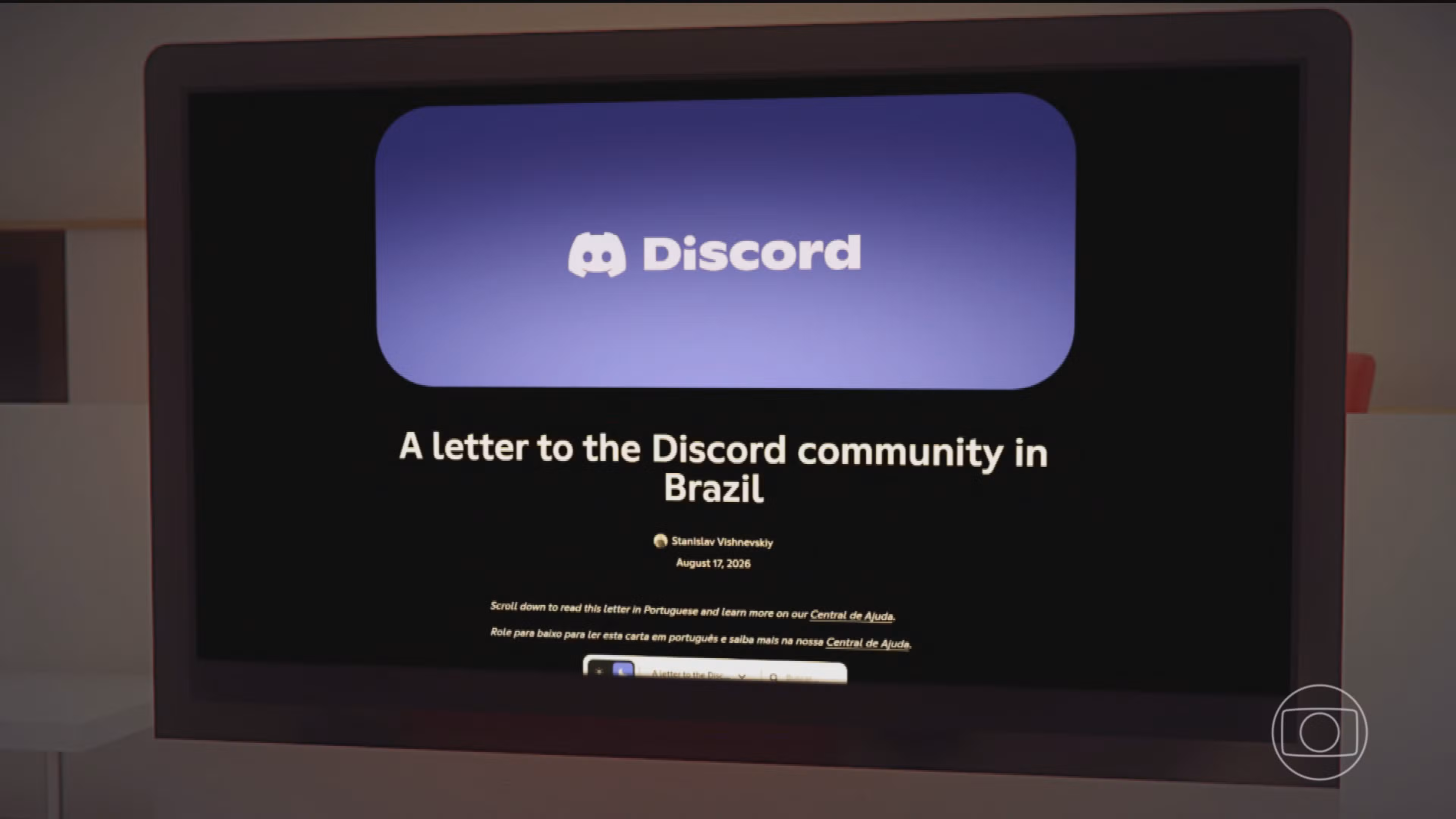 Discord mantém brecha para transmissões ao vivo no Brasil mesmo após ordem de suspensão