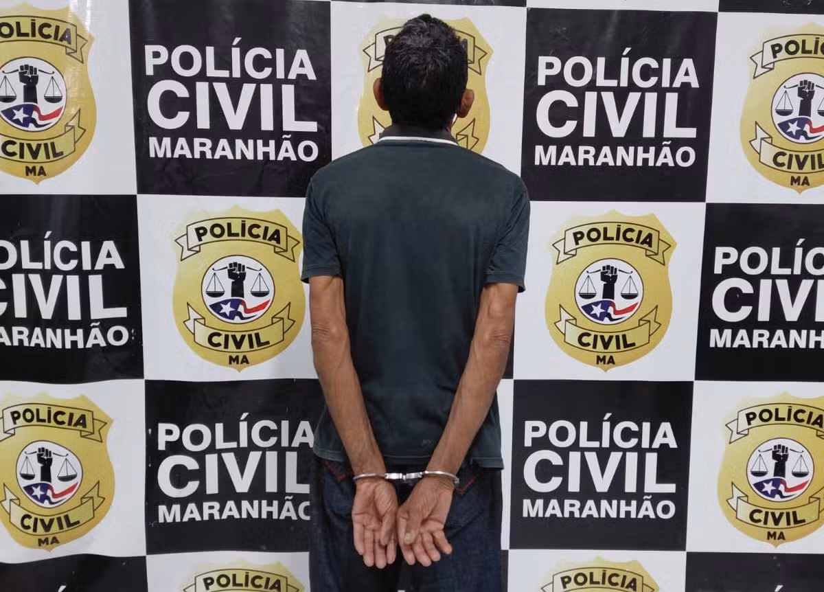 Suspeito de estuprar criança de 8 anos é preso pela Polícia Civil em Araioses, no Maranhão