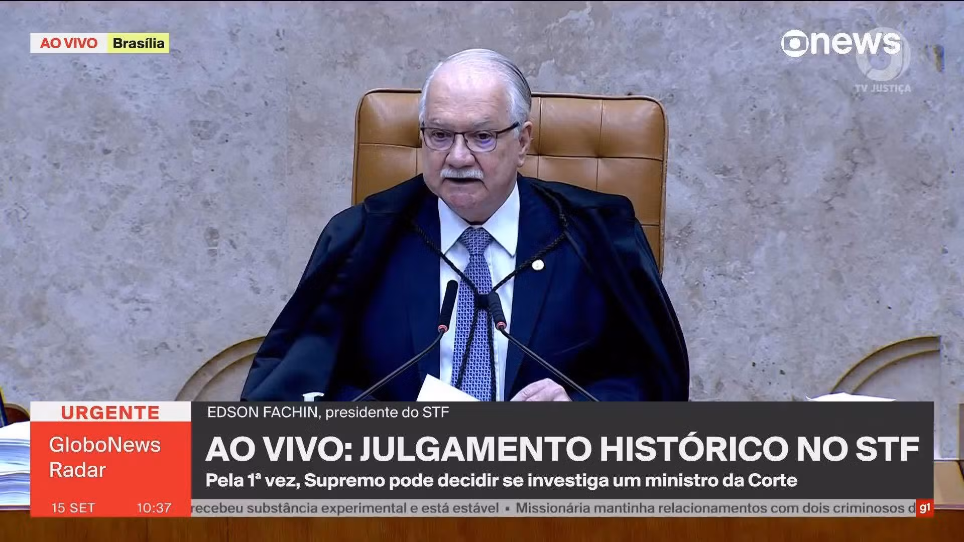 Vídeos: Sessão do STF que vai analisar relatório da PF sobre relação entre Moraes e Vorcaro
