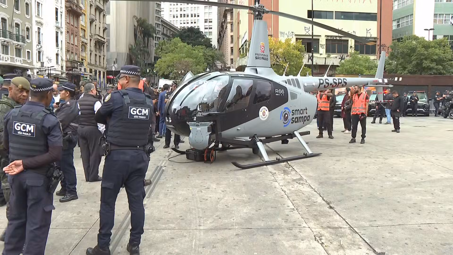 Prefeitura de SP lança aplicativo do Smart Sampa e anuncia helicóptero de monitoramento por R$ 2 milhões ao mês