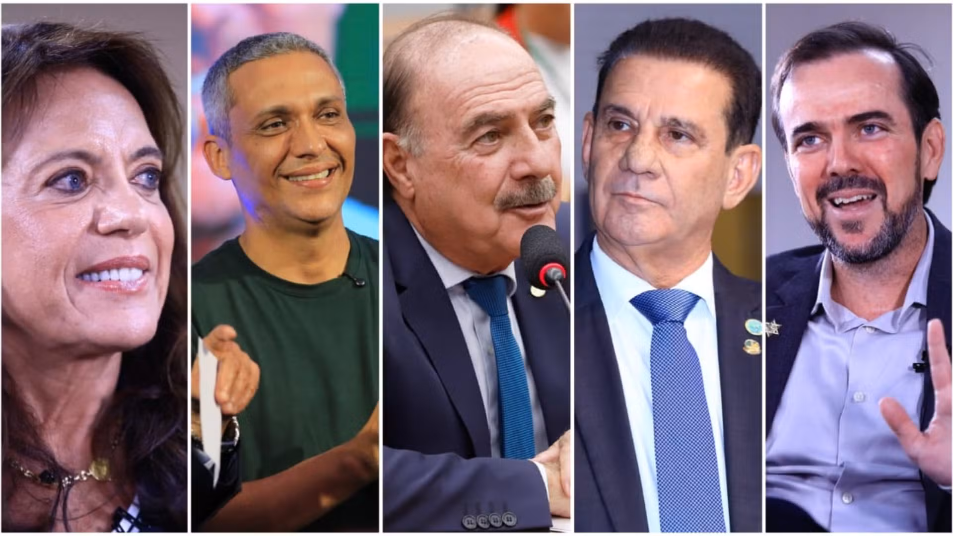 Quaest para o Senado em GO: Gracinha Caiado, 21%; Gustavo Gayer, 13%; Zacharias Calil, 12%; Vanderlan Cardoso, 8%; Gustavo Mendanha, 8%