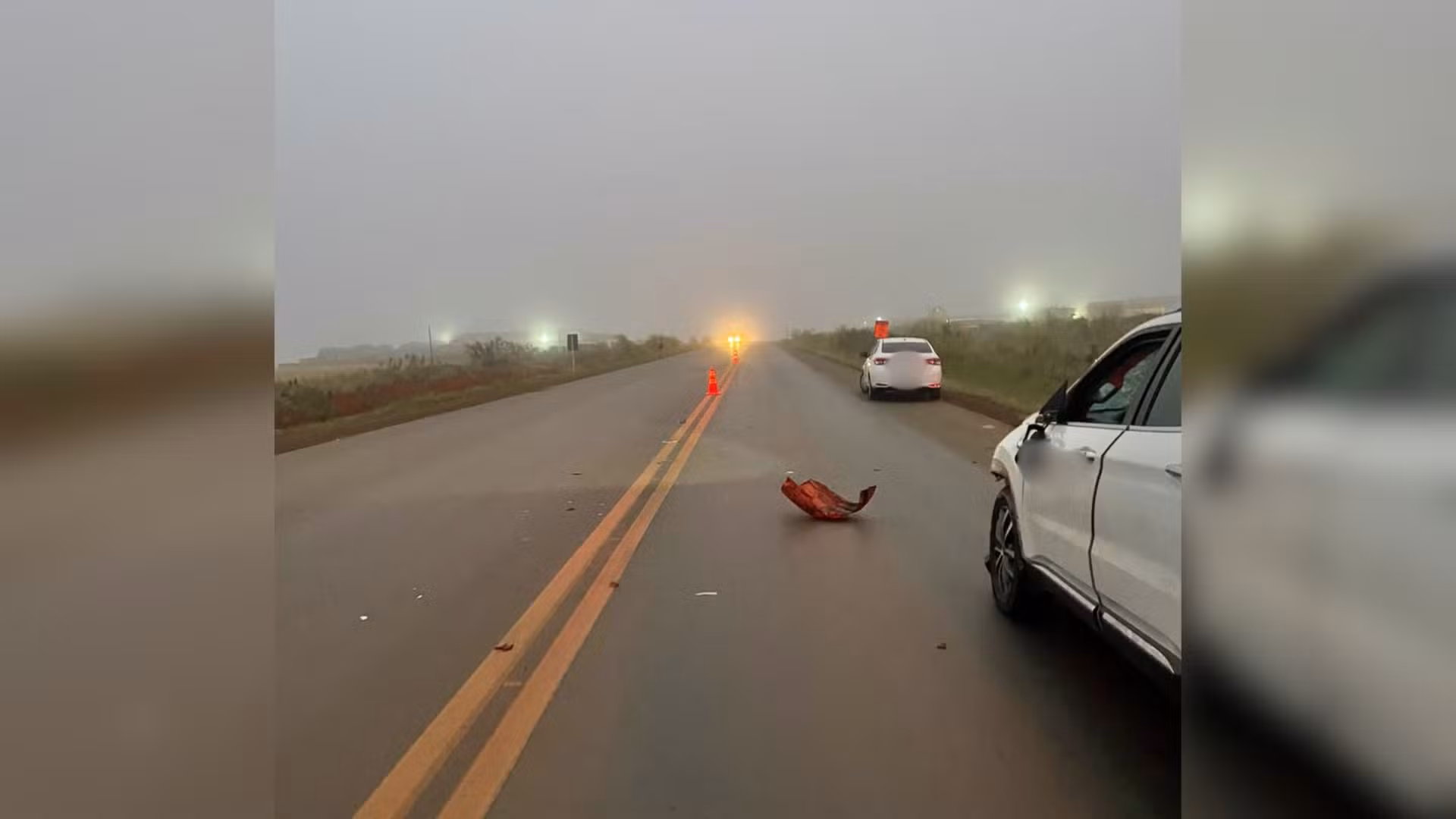 Homem morre atropelado por caminhonete na BR