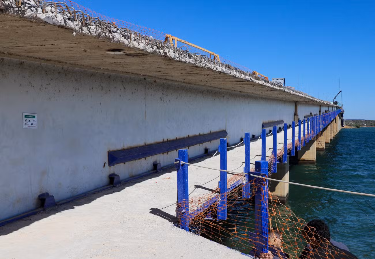 Ponte Siqueira Campos terá decks de contemplação com aditivo de R$ 12,9 milhões