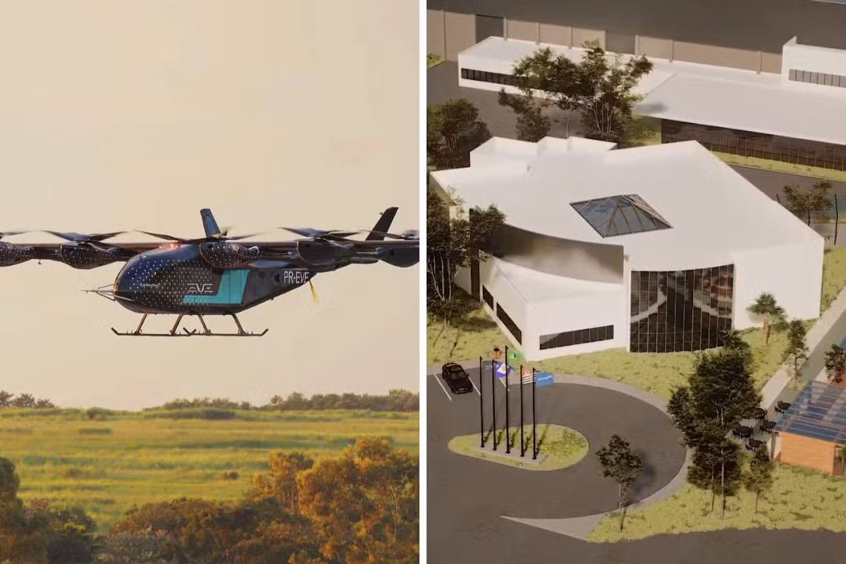 Primeira fábrica de carro voador no interior de SP deve operar até 2028 e produzir até 480 aeronaves por ano