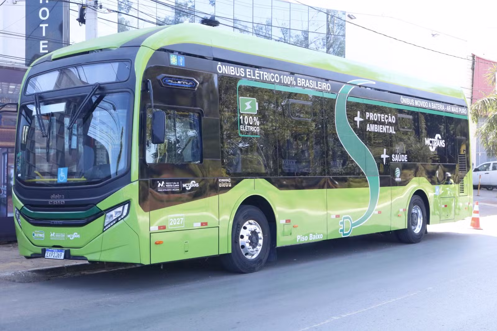 Metade da frota de ônibus de Montes Claros deve ser elétrica já em 2026