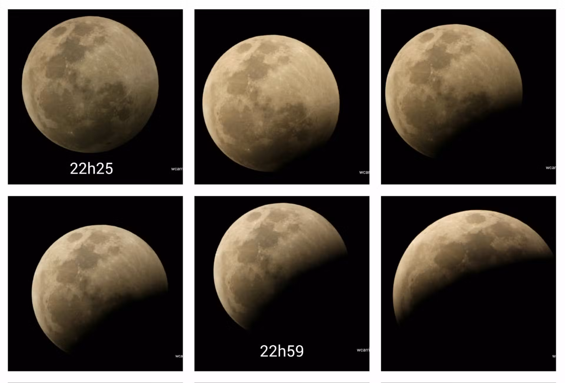Eclipse lunar vira ‘sessão de fotos?