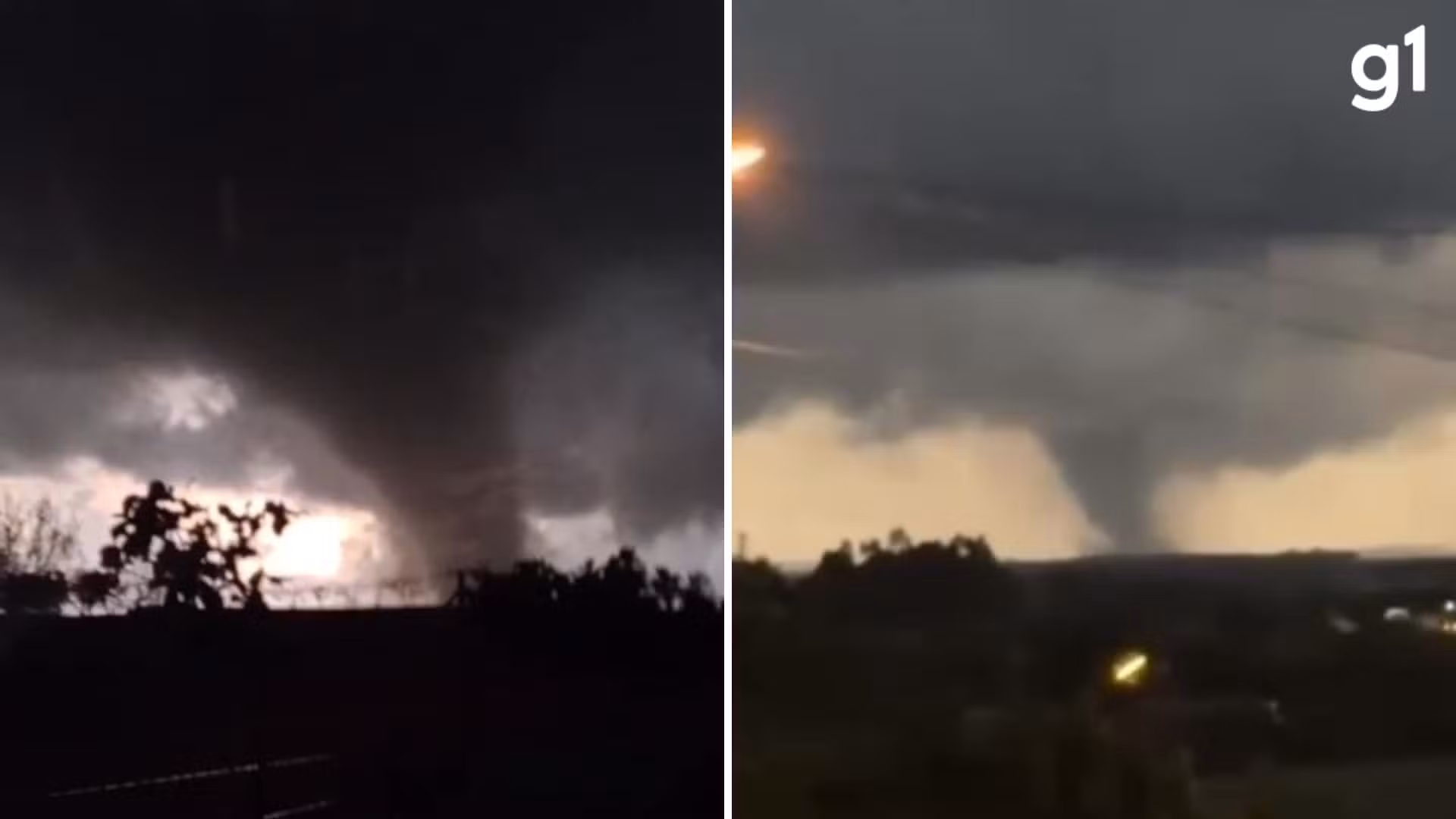 Tornado deixa feridos no Rio Grande do Sul