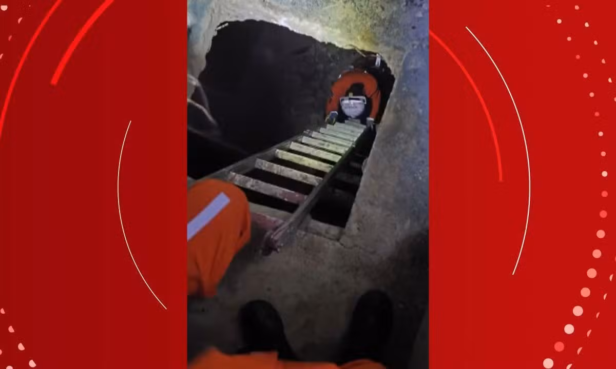 Jovem é resgatada de tanque com 5 metros de profundidade na Bahia