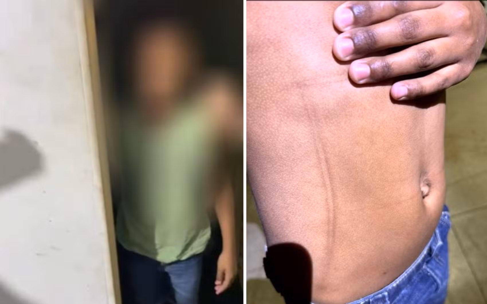 Criança resgatada também era agredida com fio e utensílio de cozinha, diz delegada