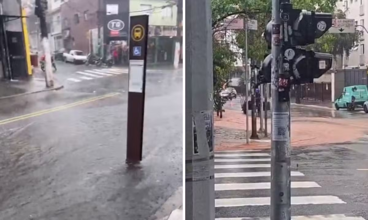 Chuva coloca toda a cidade de SP em estado de atenção para alagamentos nesta quinta