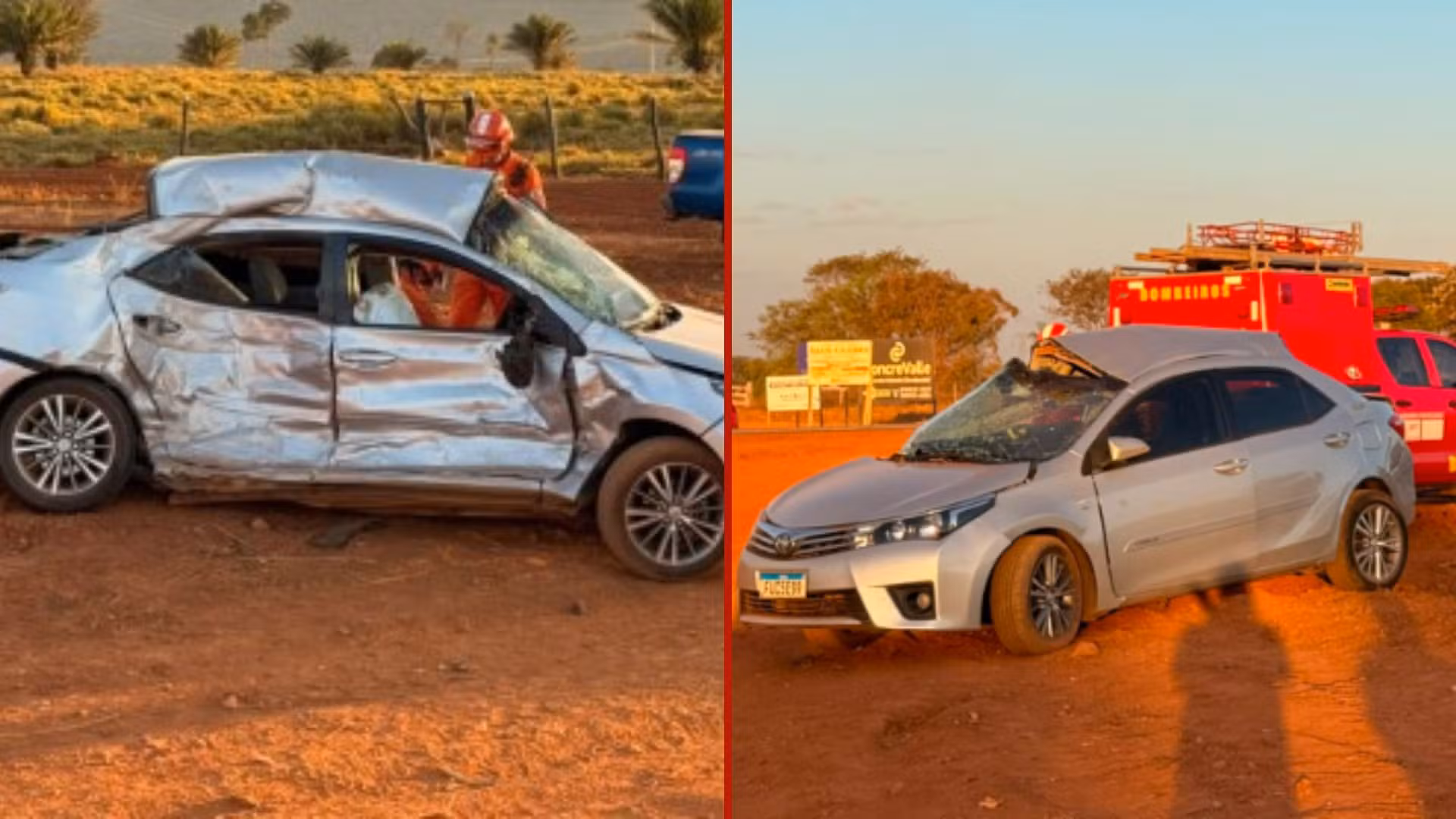 Funcionários de frigorífico morrem em acidente entre carro e carreta na BR