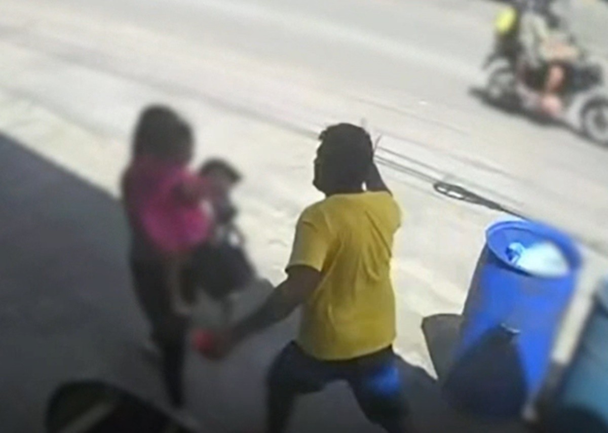 Polícia identifica homem que agrediu mulher e criança em João Pessoa