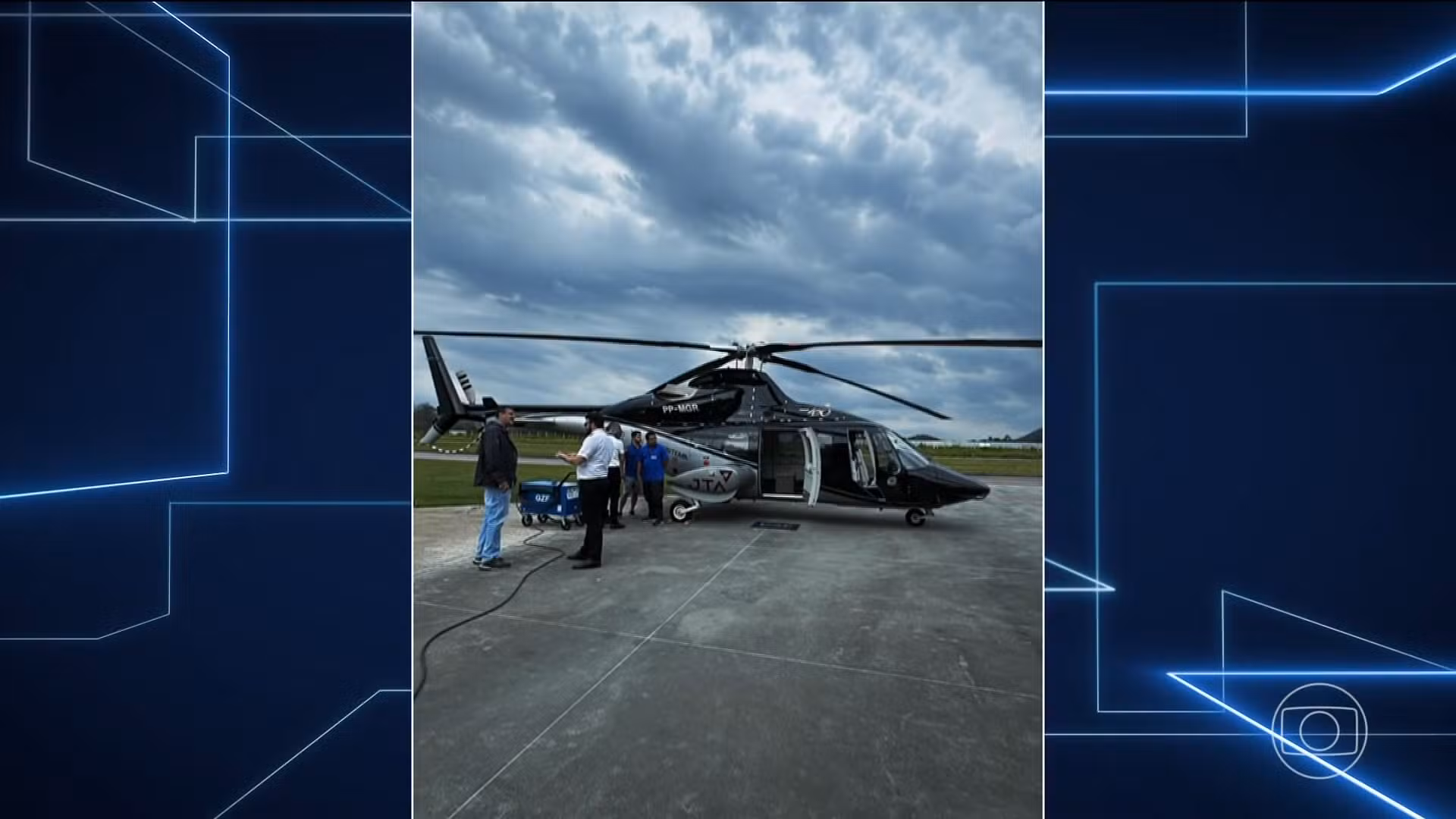 Helicóptero com o cantor Rick e outras 4 pessoas voava em 'espaço aéreo não controlado', diz FAB; entenda o termo