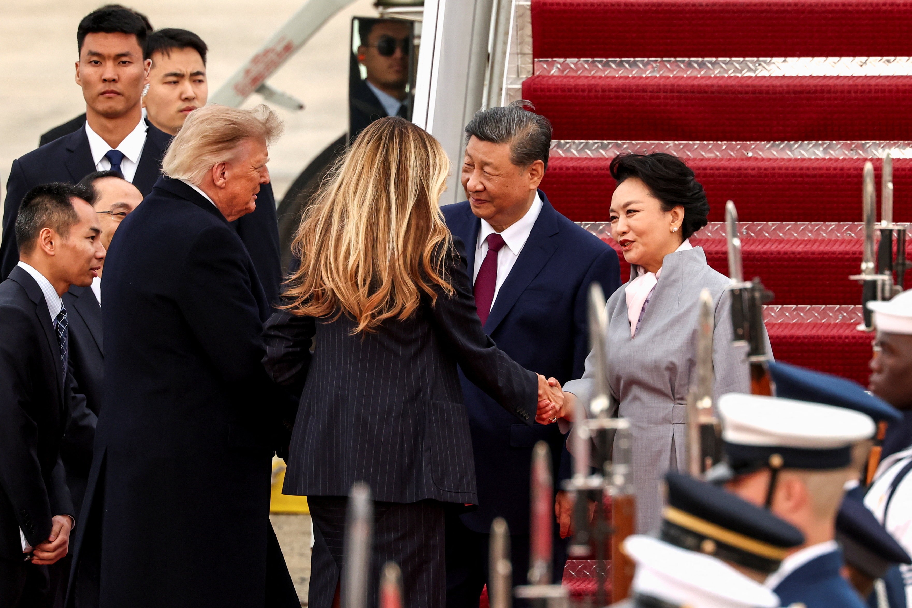 Xi Jinping chega a Washington para encontro com Trump