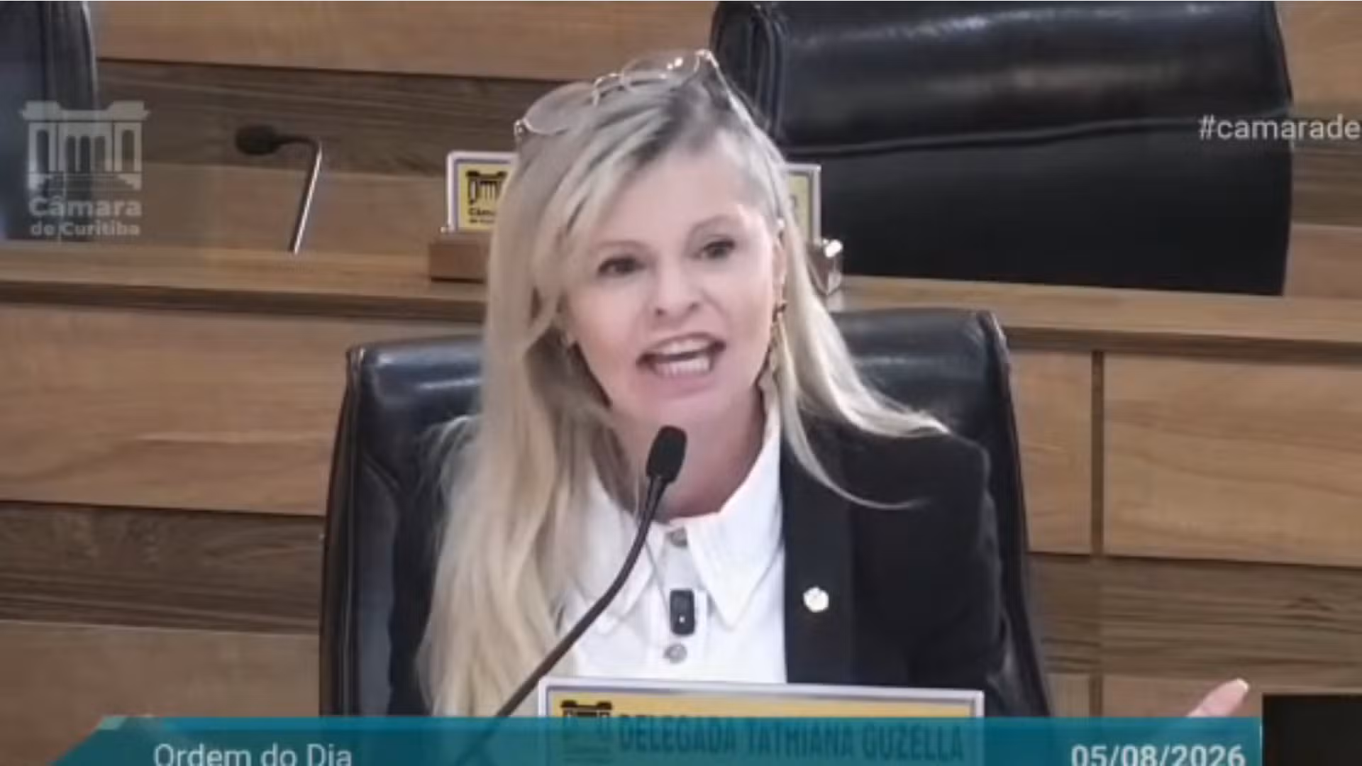 Ministério Público denuncia vereadora de Curitiba após fala contra colega nascida no Ceará