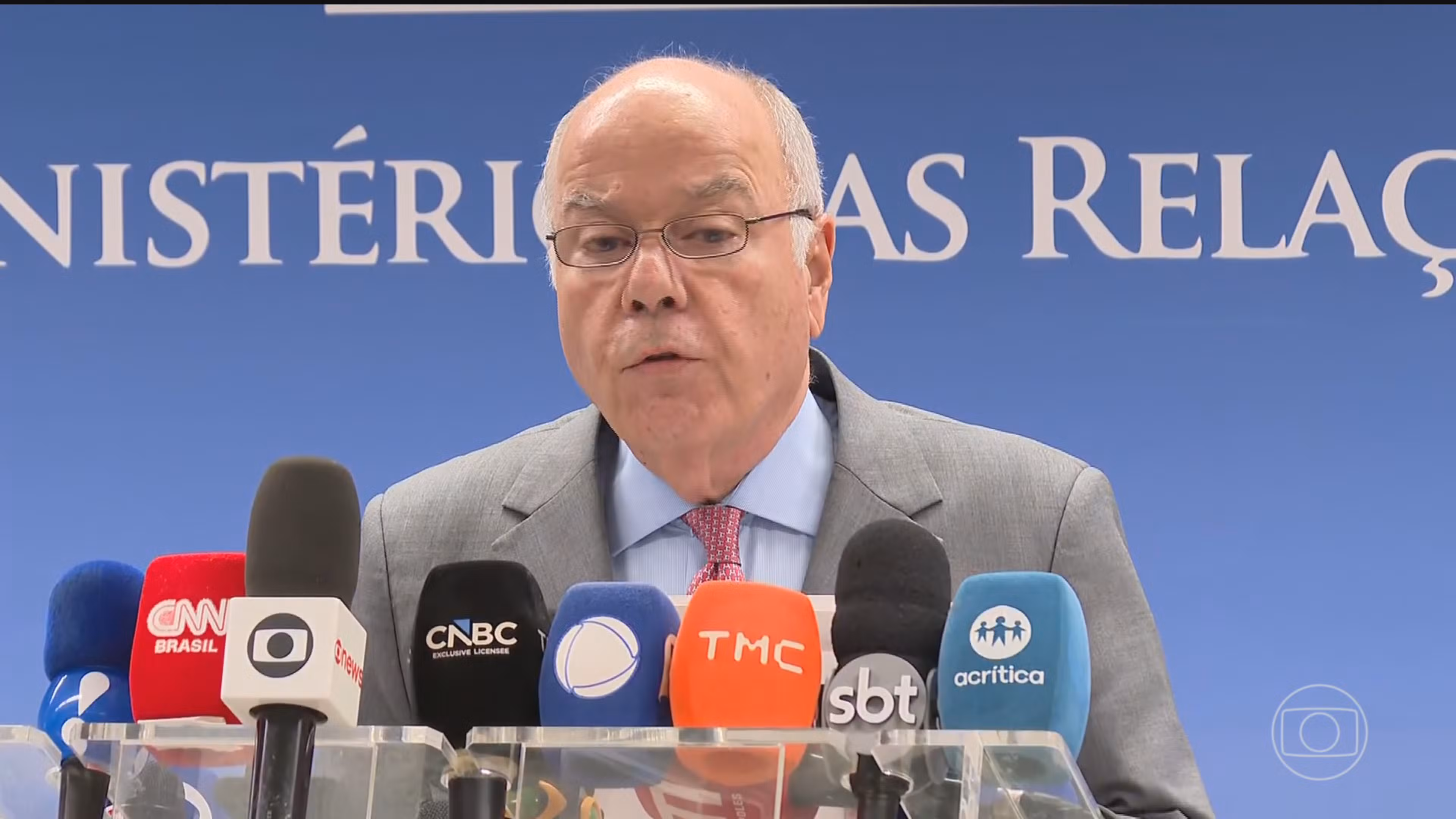Mauro Vieira chama fala de Milei de agressiva ao justificar rebaixamento das relações: 'Questão ideológica é secundária'