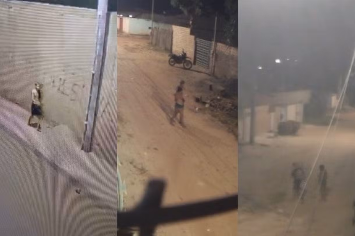 Polícia divulga imagens de suspeito de matar mulher encontrada em terreno baldio em Santarém, no Pará